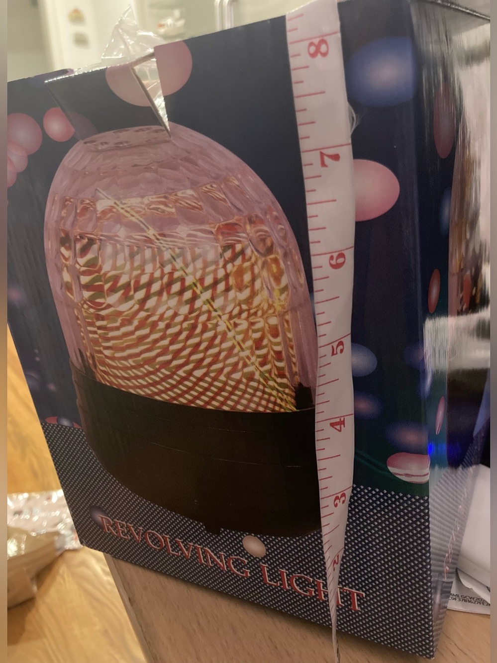 Revolving LED Party Light | Color Changing Rotating Disco Light - NIB - Picture 6 of 6